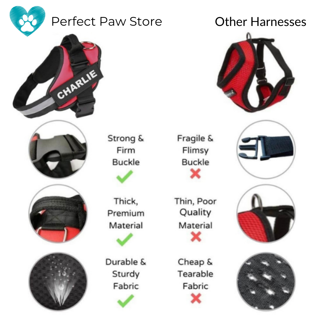 RYAAS STORE™  - CUSTOM FIT NO-PULL DOG HARNESS