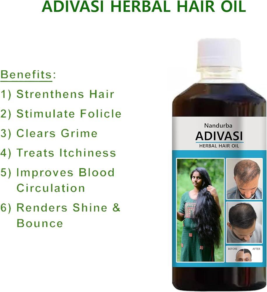 adivasi herbal hair oil